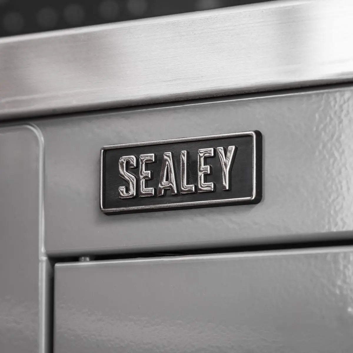 Sealey Superline Pro Superline PRO® Black Edition Modular Floor Cabinet 2 Door 680mm  White Rose Tools