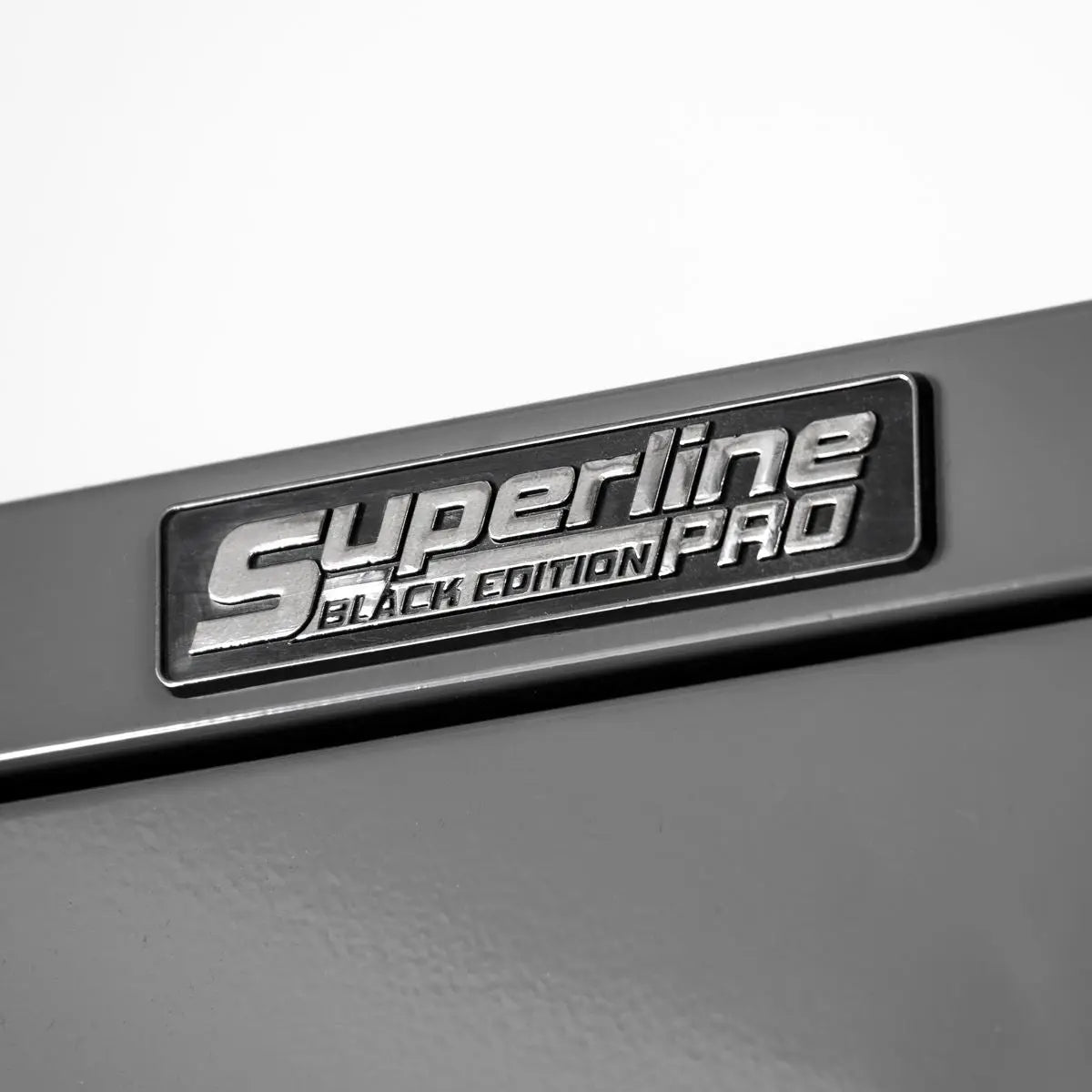 Sealey Superline Pro Superline PRO® Black Edition Storage System with Stainless Worktop 3.24m  White Rose Tools