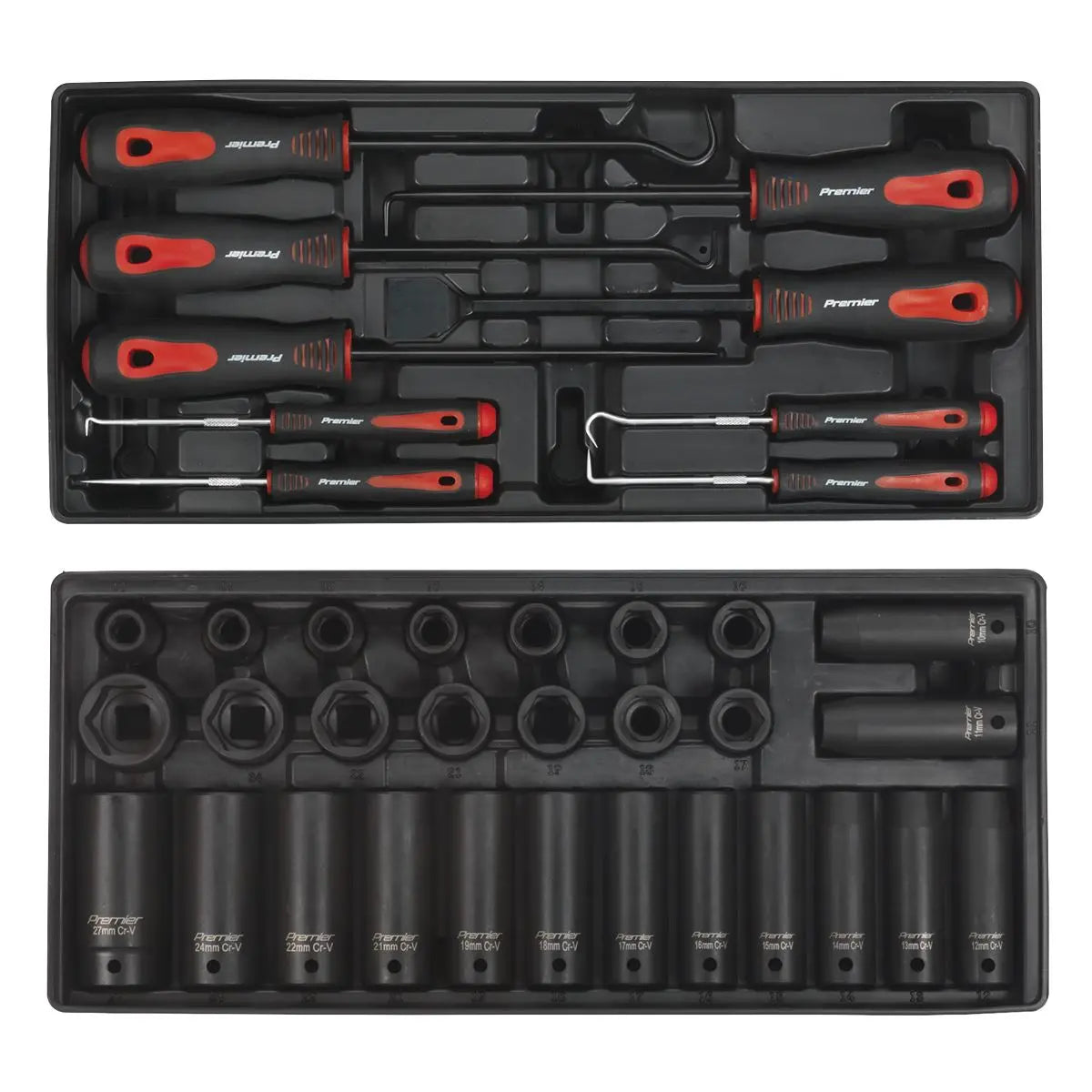 Sealey Superline Pro Tool Chest Combination 14 Drawer with Ball-Bearing Slides - Blue & 1179pc Tool Kit 