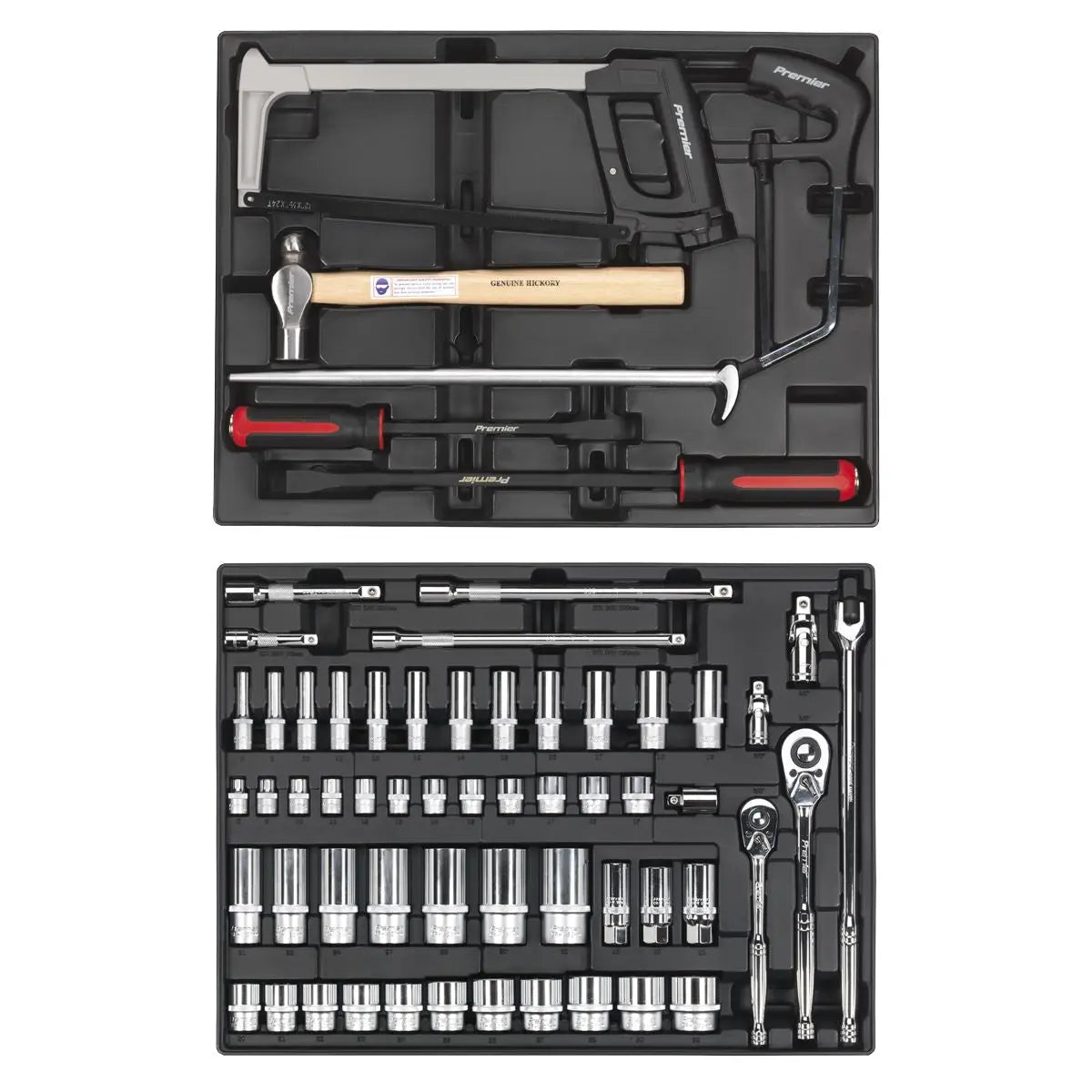 Sealey Superline Pro Tool Chest Combination 14 Drawer with Ball-Bearing Slides - Blue & 1179pc Tool Kit 