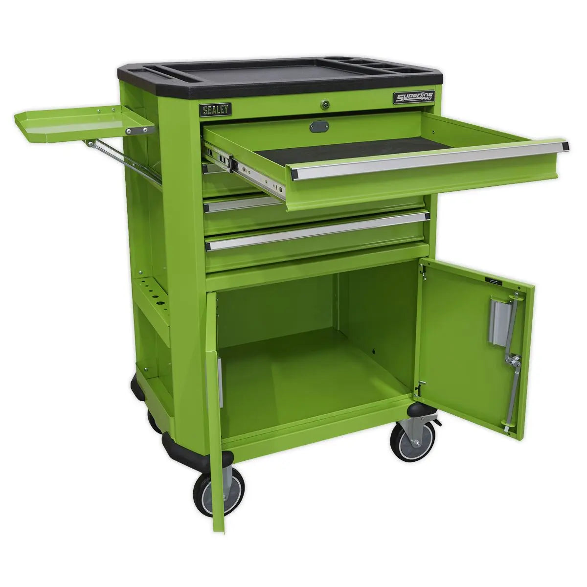 Sealey Superline Pro Tool Trolley with 4 Drawers & 2 Door Cupboard 