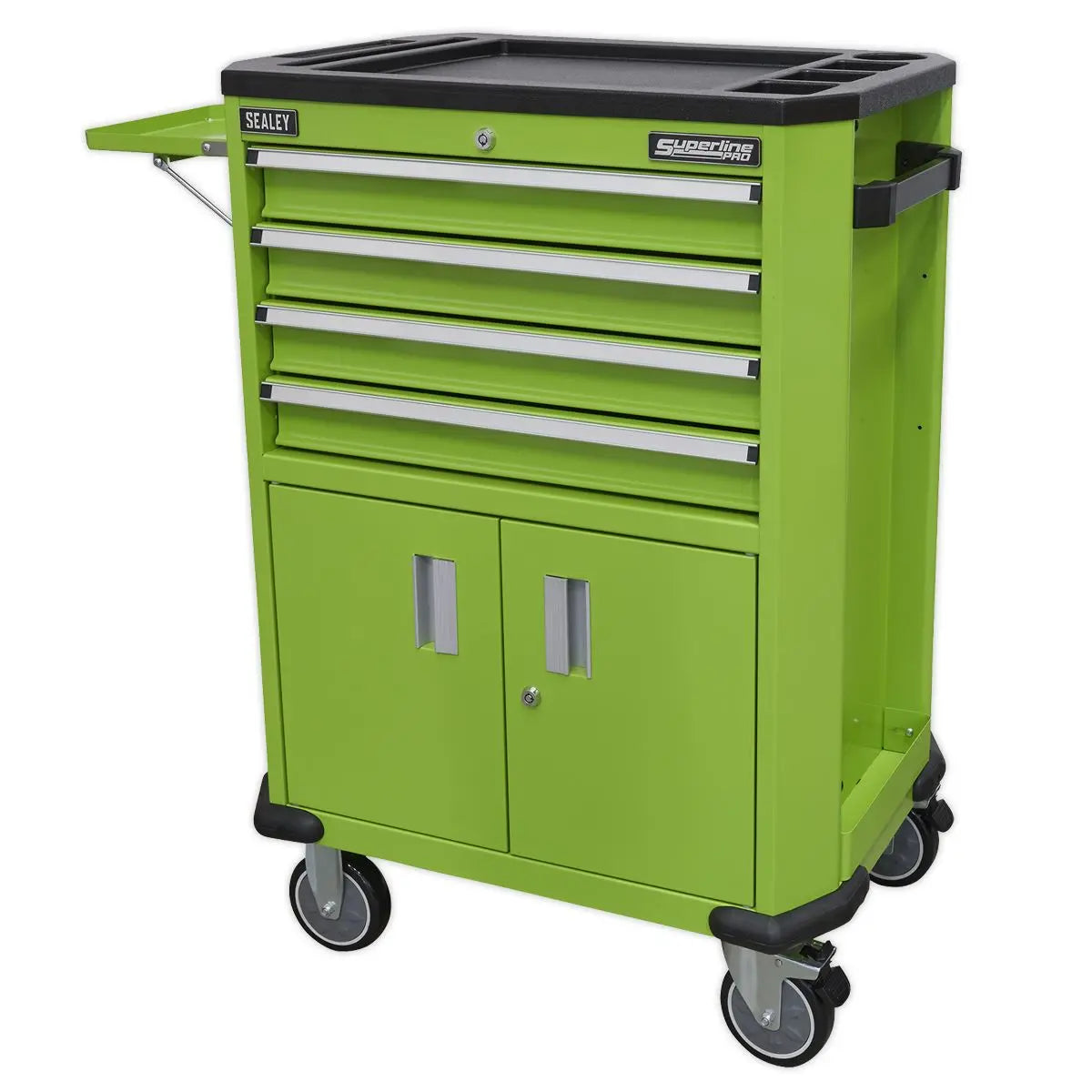 Sealey Superline Pro Tool Trolley with 4 Drawers & 2 Door Cupboard 