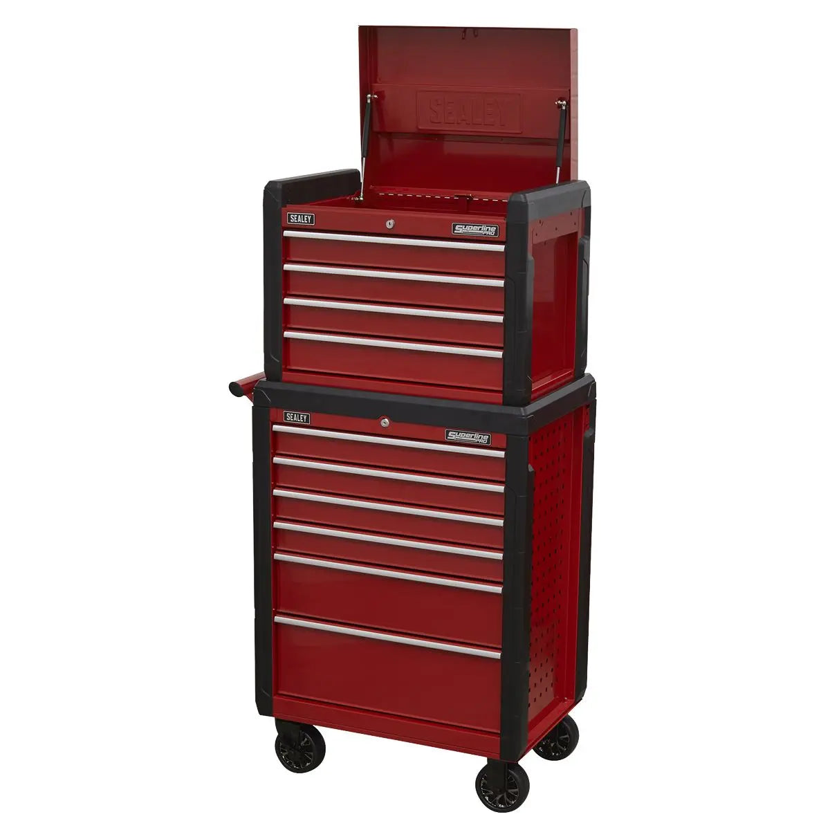 Sealey Superline Pro Topchest 4 Drawer & Rollcab 6 Drawer Combination 