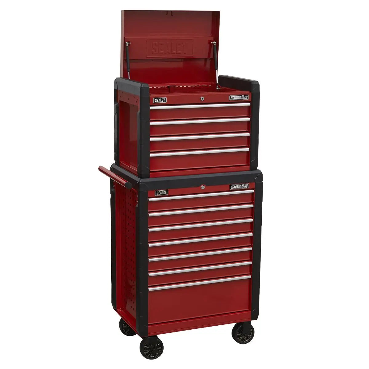 Sealey Superline Pro Topchest 4 Drawer & Rollcab 7 Drawer Combination 