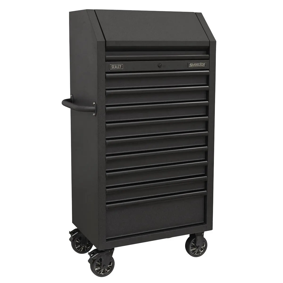 Sealey Superline Pro Tower Cabinet 9 Drawer 690mm with Soft Close Drawers & Power Strip 