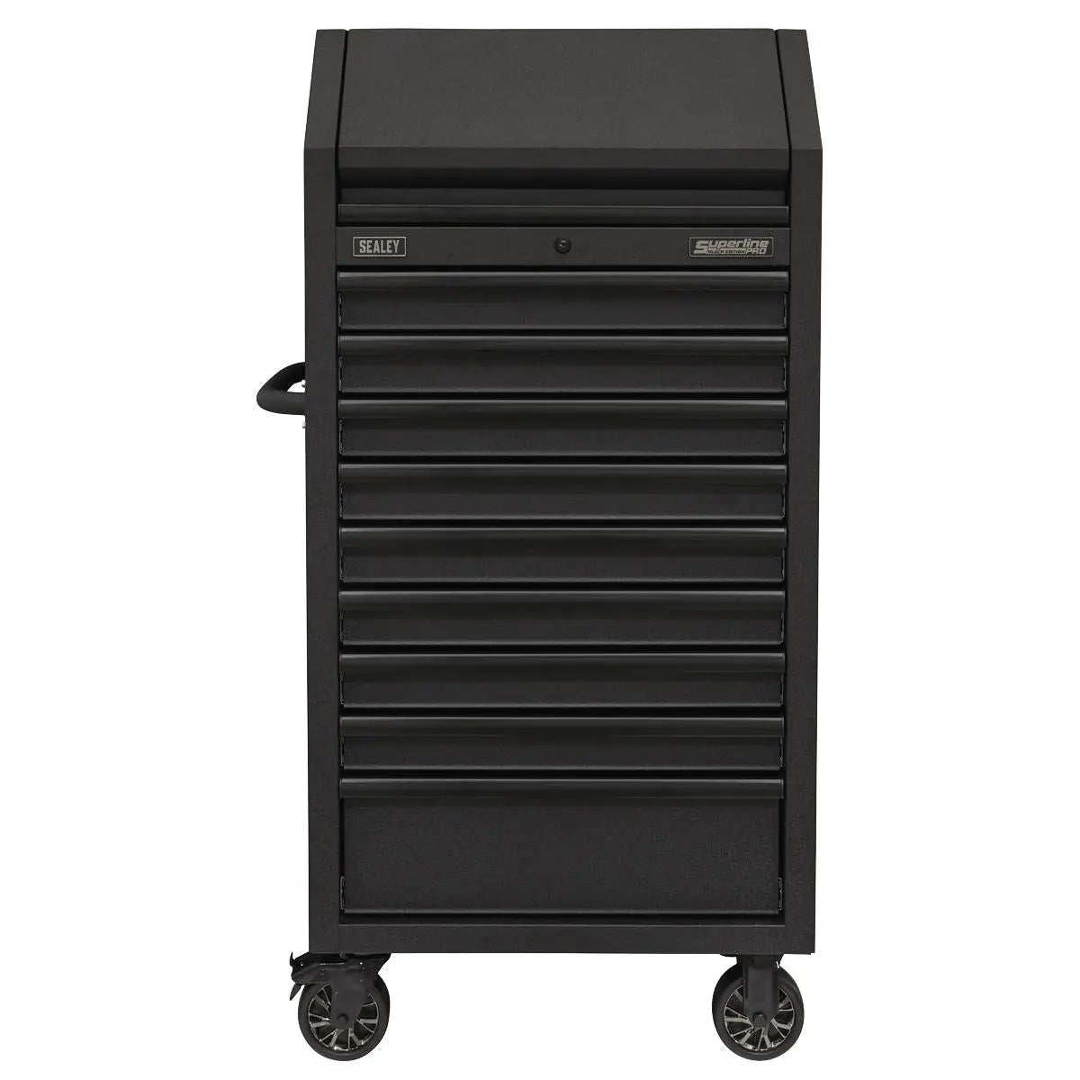 Sealey Superline Pro Tower Cabinet 9 Drawer 690mm with Soft Close Drawers & Power Strip 