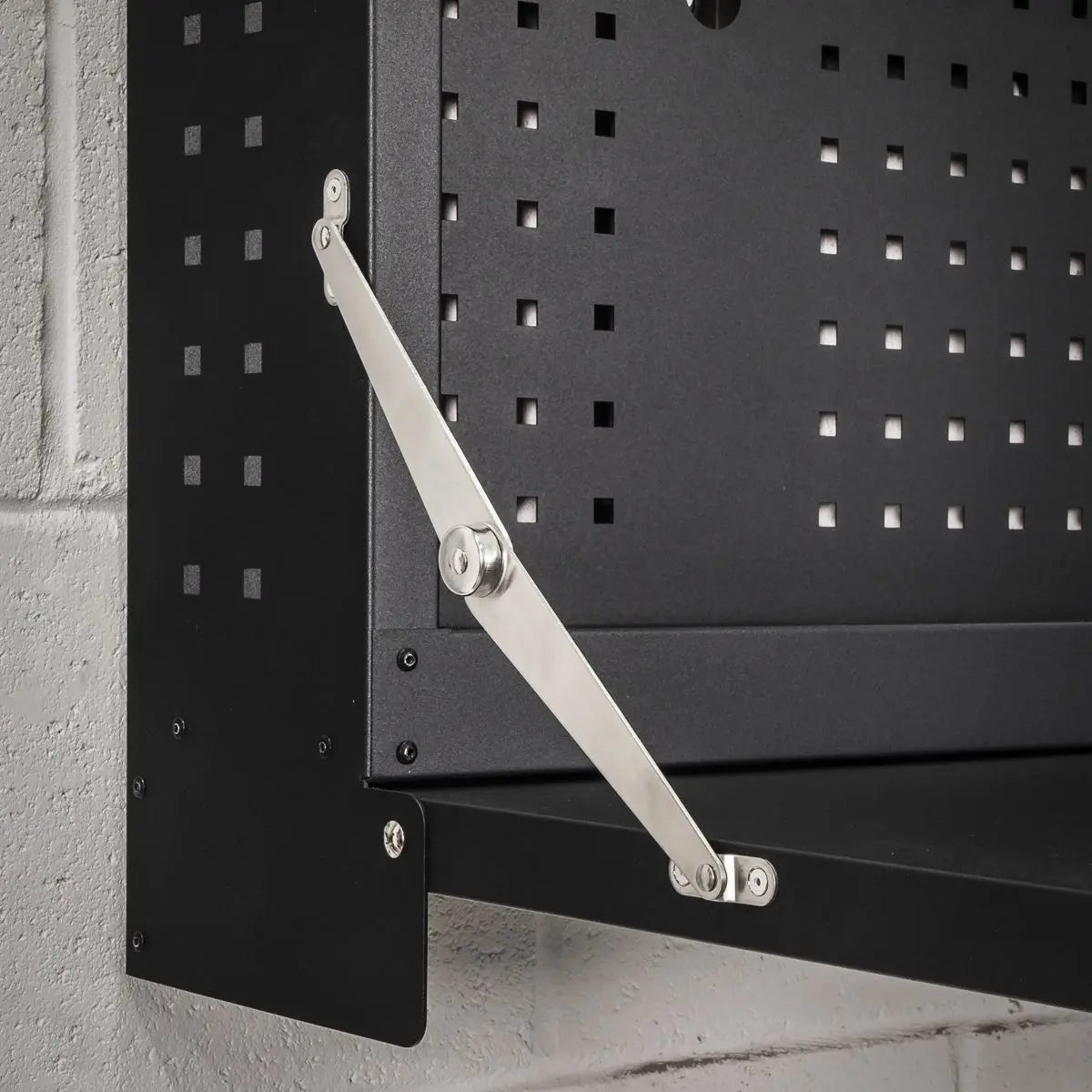 Sealey Superline Pro Wall Mounted Foldable Workbench 1100mm  White Rose Tools