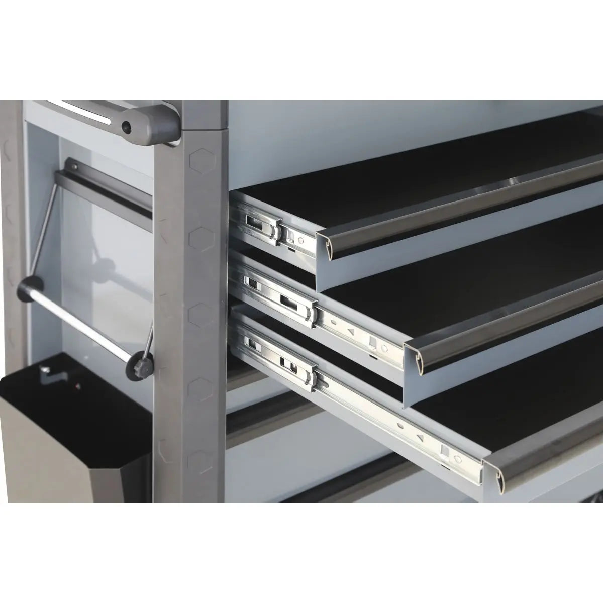 Sealey Superline Pro® Tool Trolley 6 Drawer - Grey  White Rose Tools
