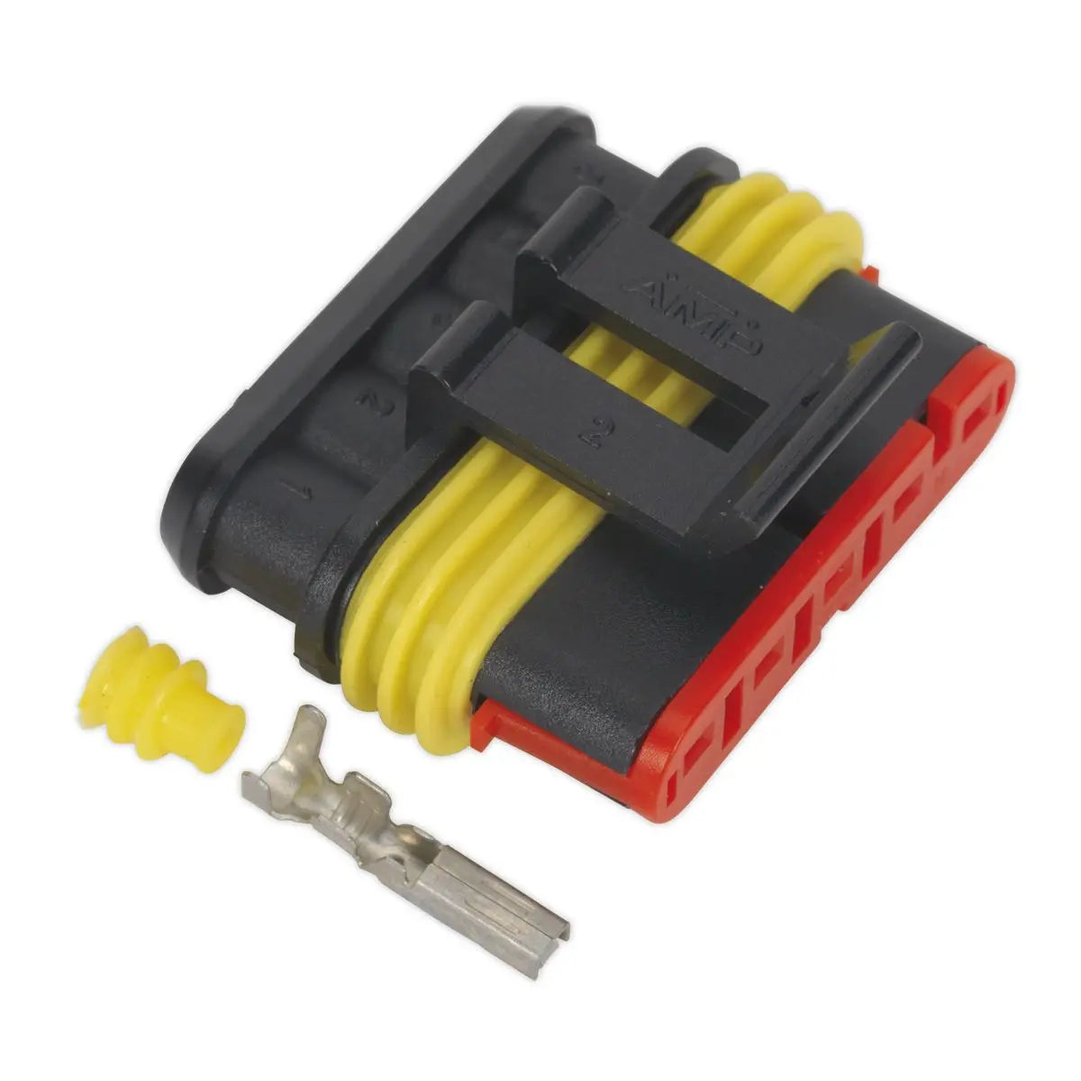 Sealey Superseal Female Connector 5-Way Pack of 3 