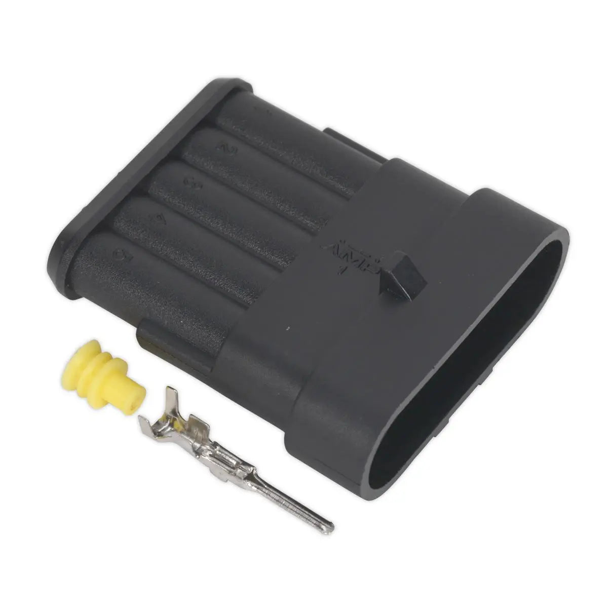 Sealey Superseal Male Connector 5-Way Pack of 3 