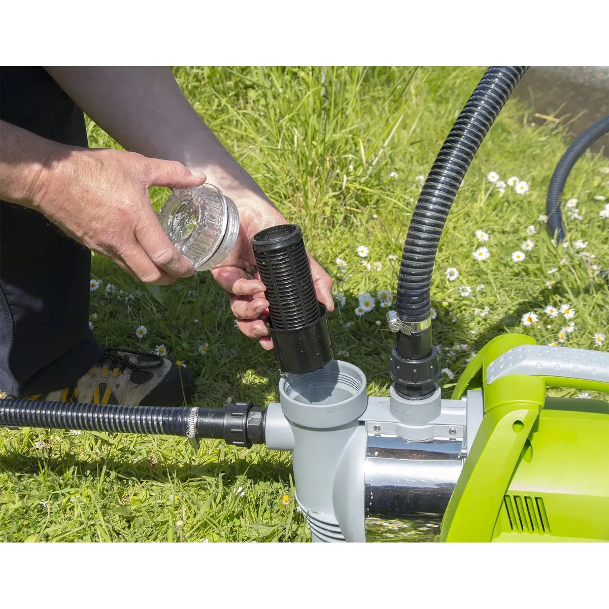 Sealey Surface Mounting Water Pump Stainless Steel 55L/min 230V 