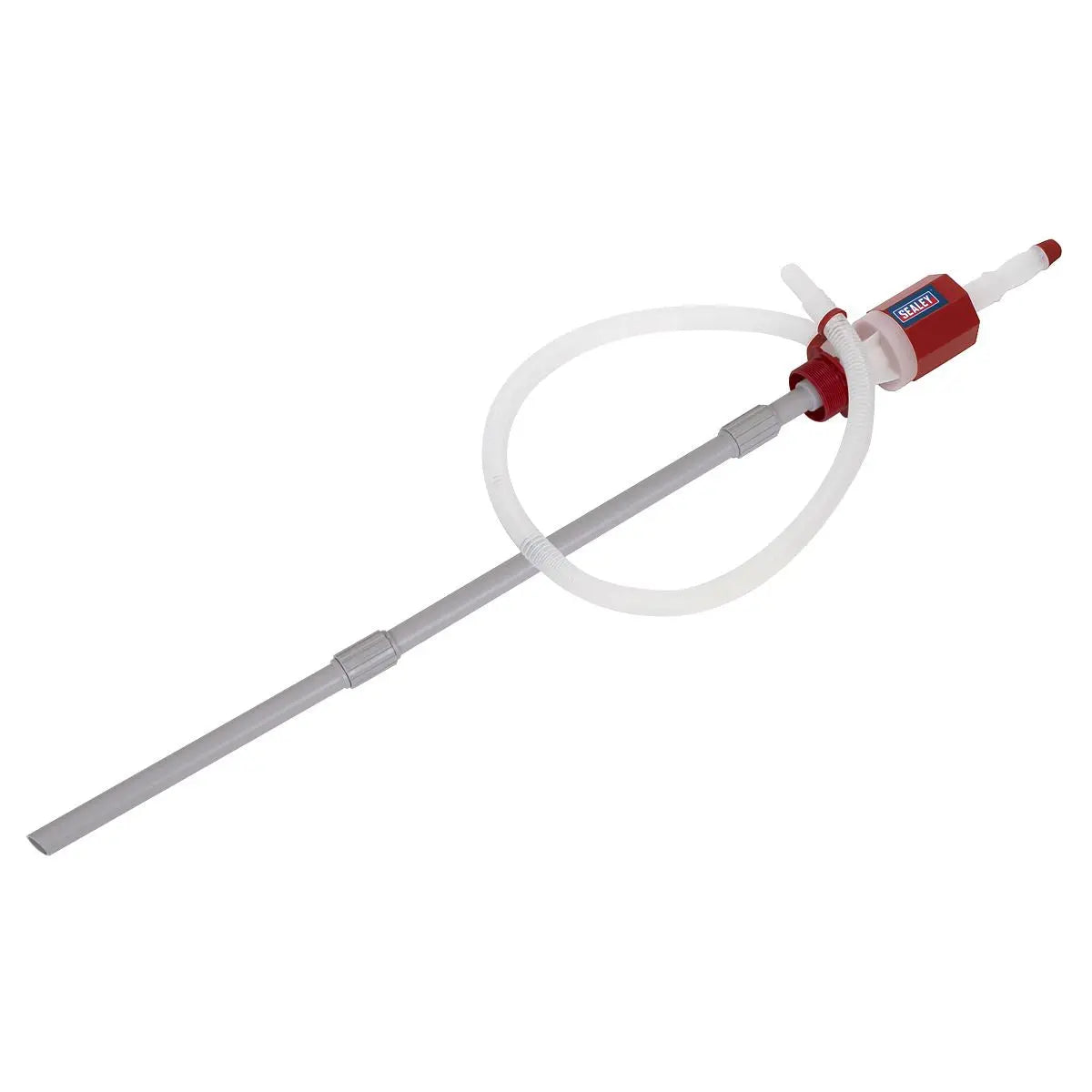 Sealey Syphon Pump with Segmented Suction Pipe High Flow  White Rose Tools