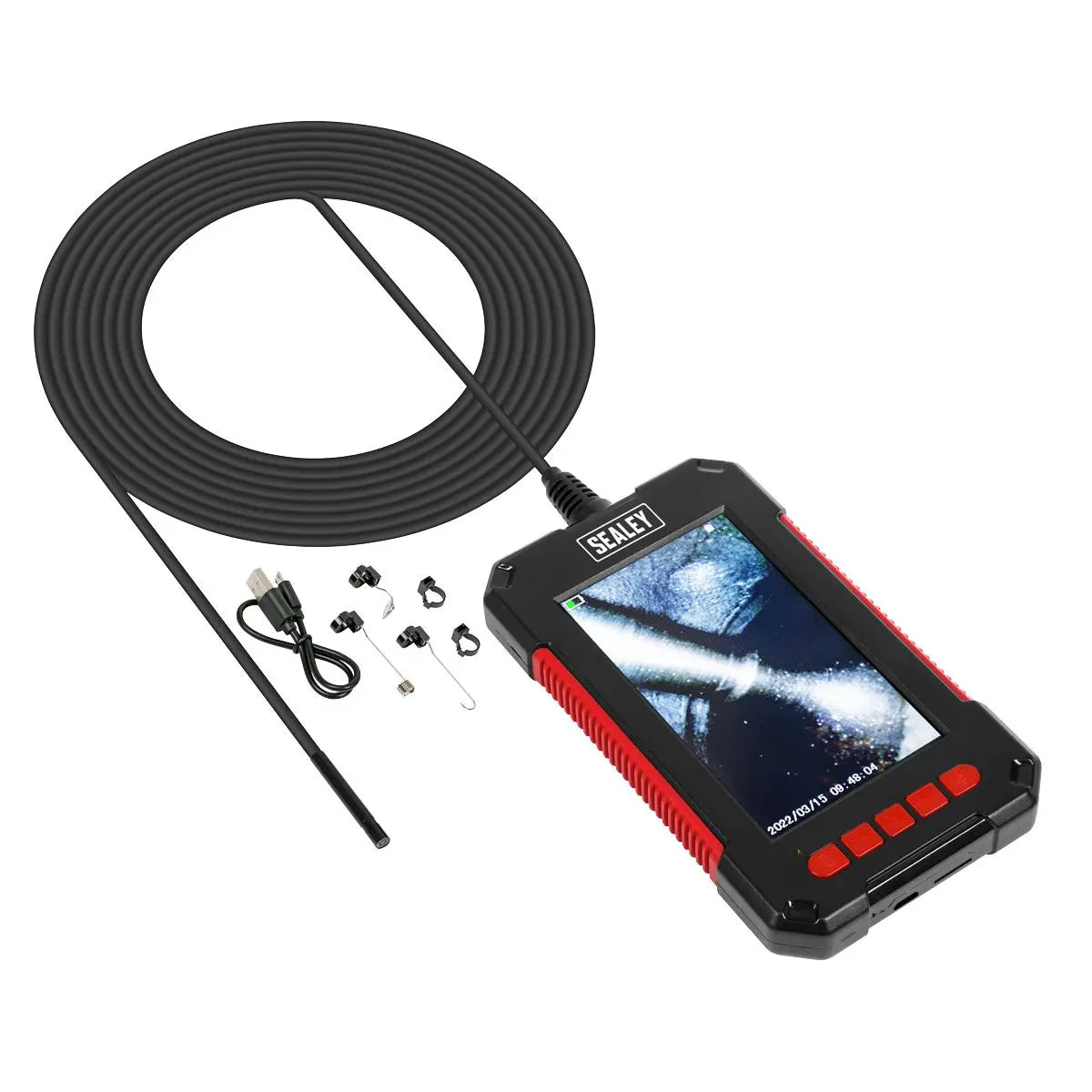 Sealey Tablet Video Borescope Ø3.9mm Camera 
