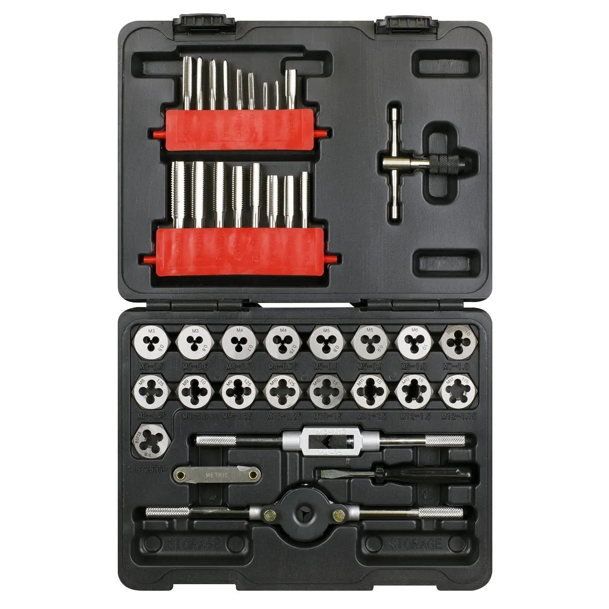 Sealey Tap & Hex Die Set 39pc - Metric 