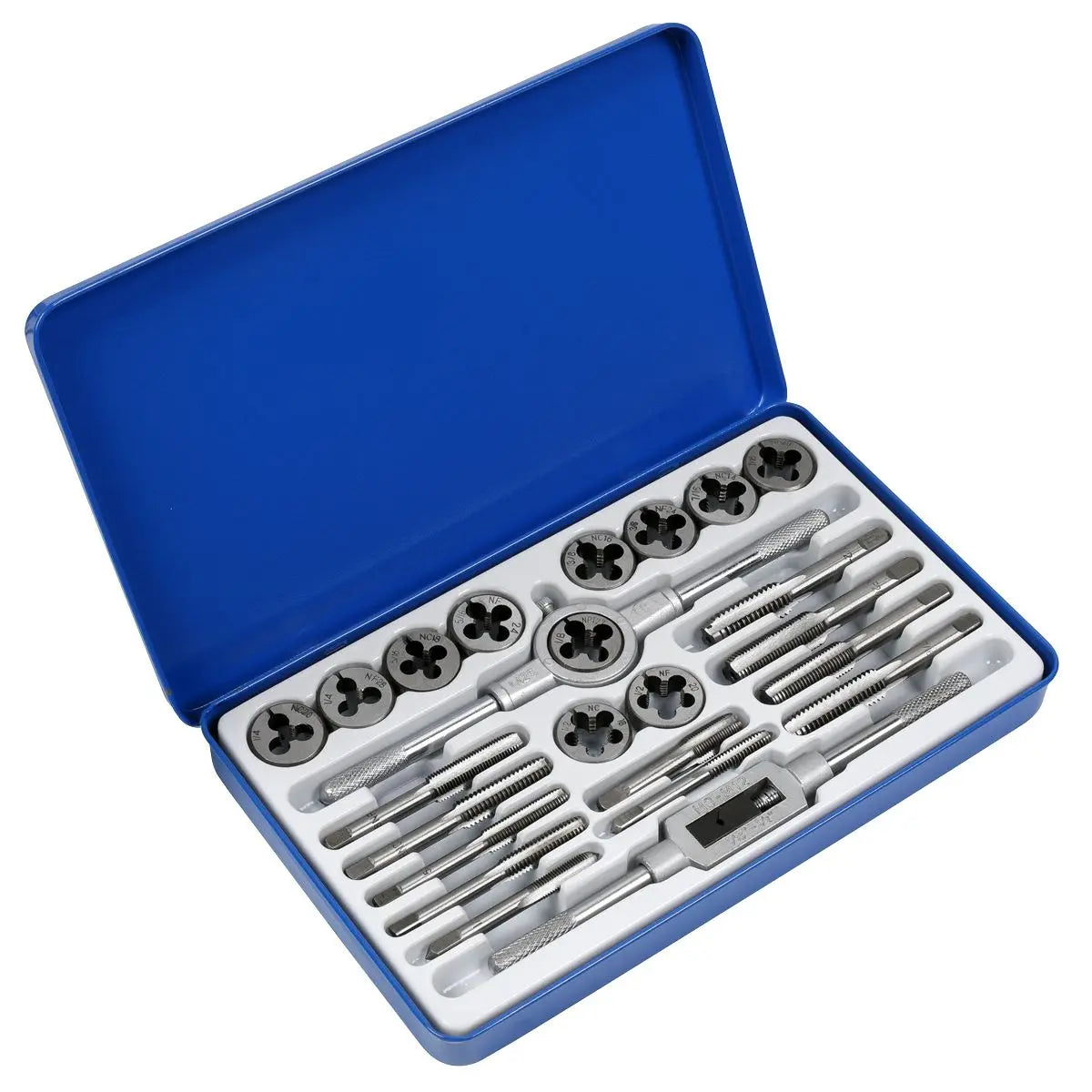 Sealey Tap & Split Die Set Imperial 24pc 