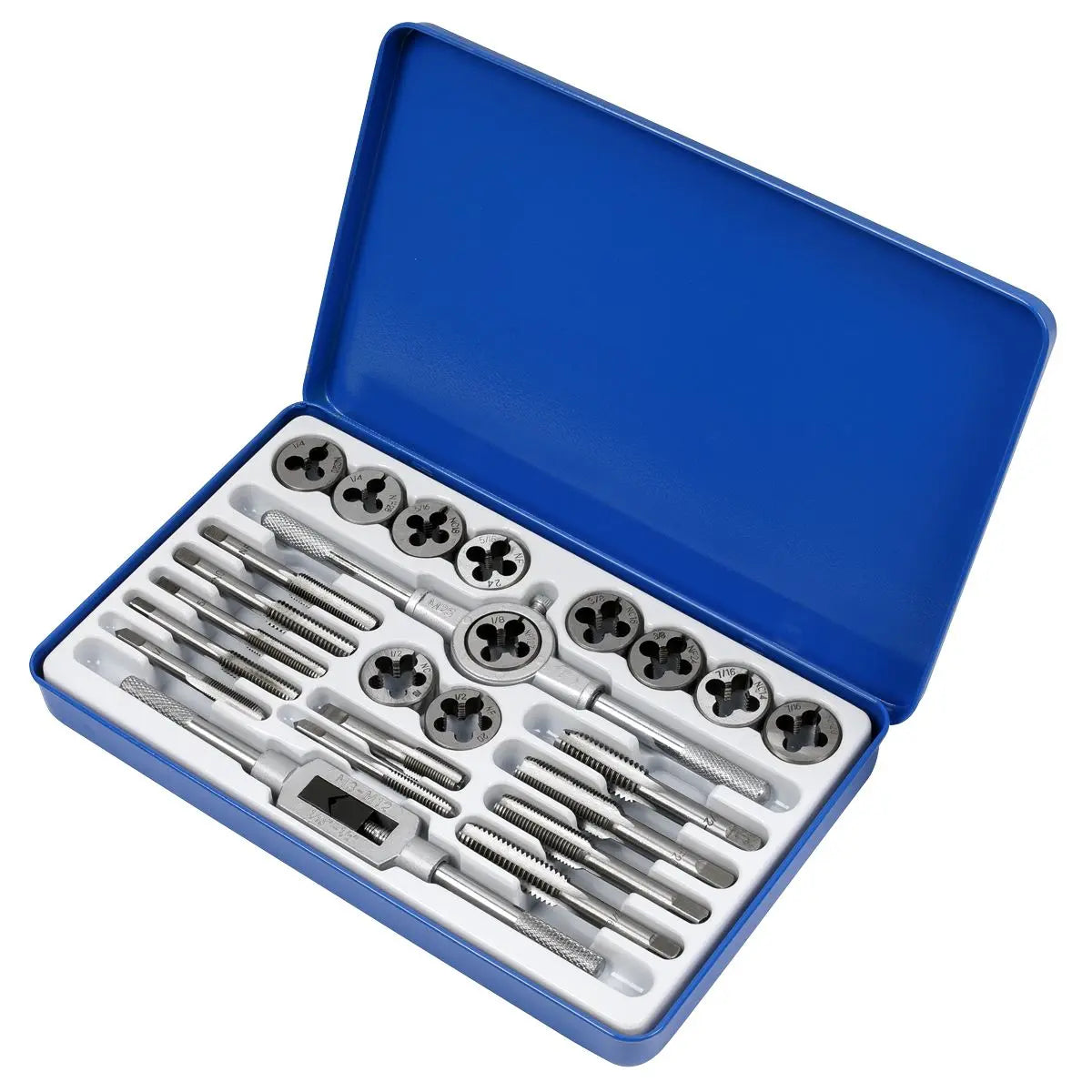 Sealey Tap & Split Die Set Imperial 24pc 