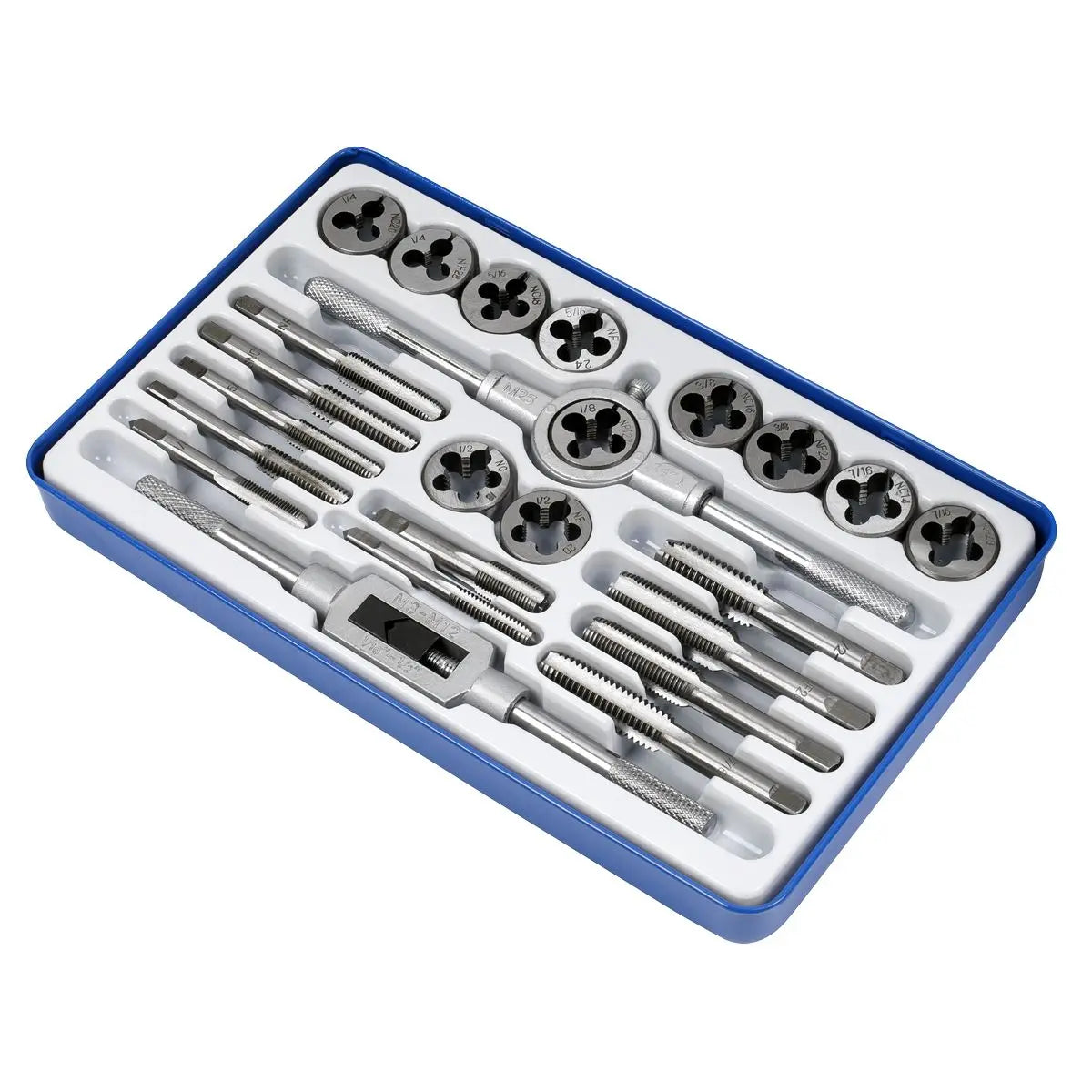 Sealey Tap & Split Die Set Imperial 24pc 