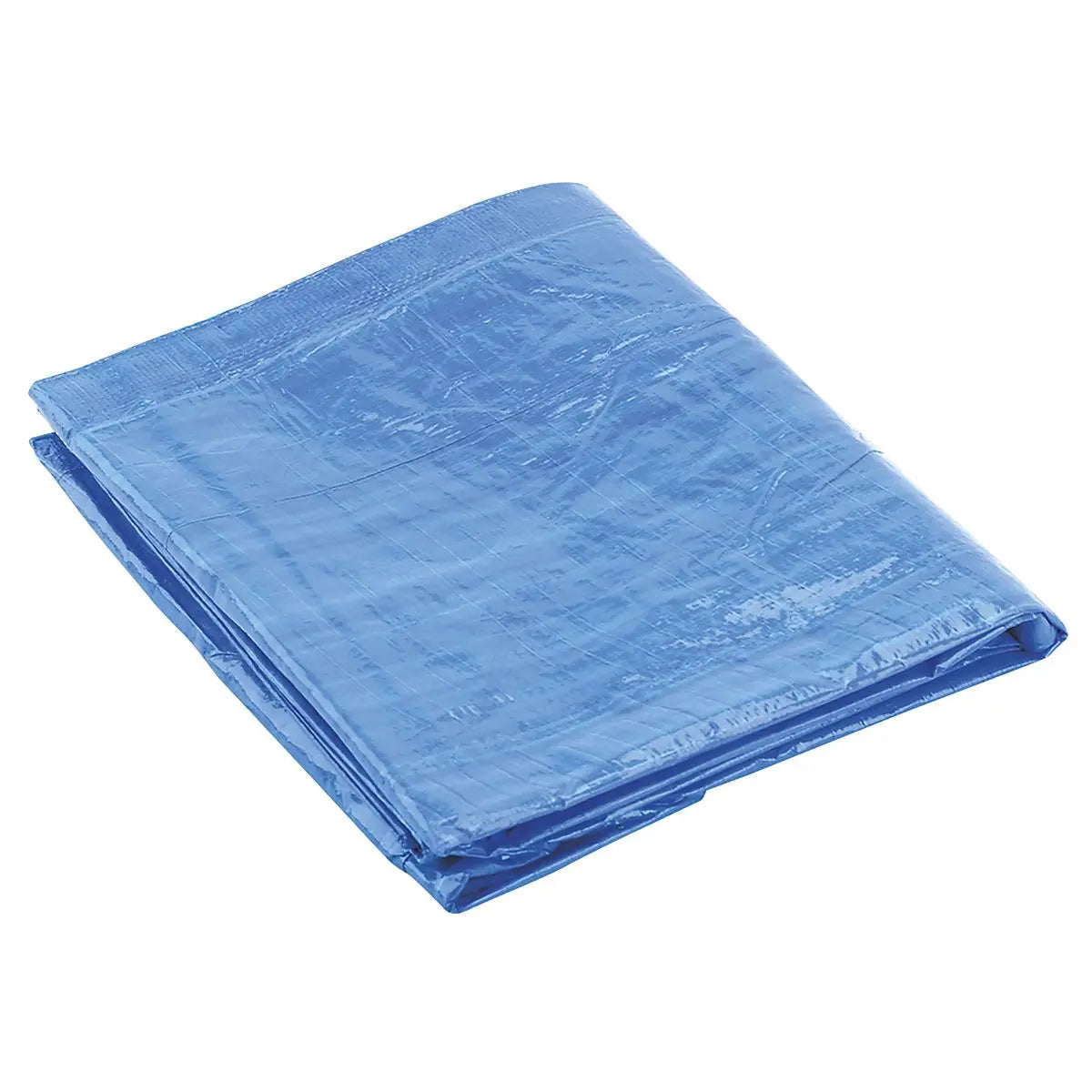 Sealey Tarpaulin 2.44 x 3.05m Blue  White Rose Tools