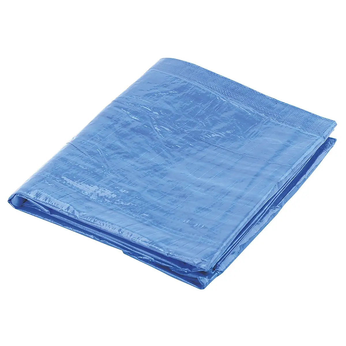 Sealey Tarpaulin 2.44 x 3.05m Blue  White Rose Tools