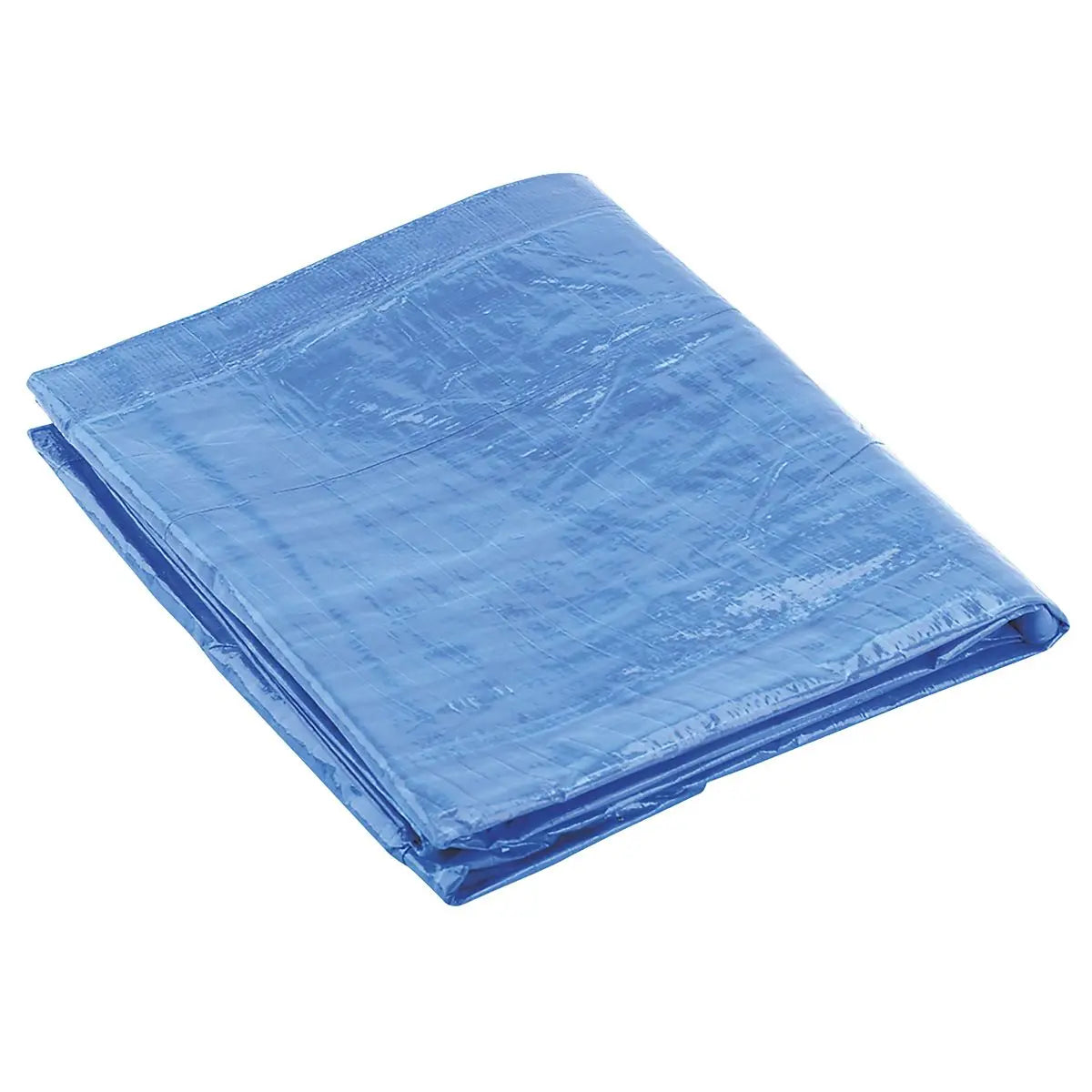 Sealey Tarpaulin 3.05 x 3.66m - Blue  White Rose Tools