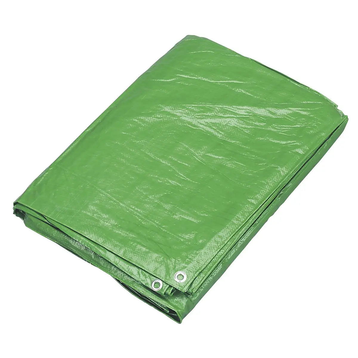 Sealey Tarpaulin 6.10 x 12.19m - Green  White Rose Tools