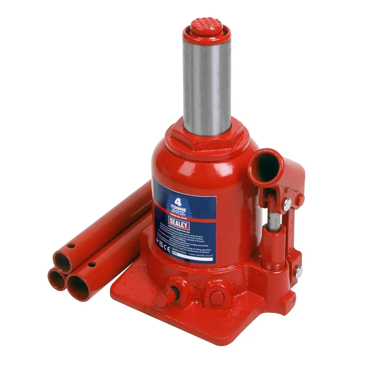Sealey Telescopic Bottle Jack 4 Tonne 