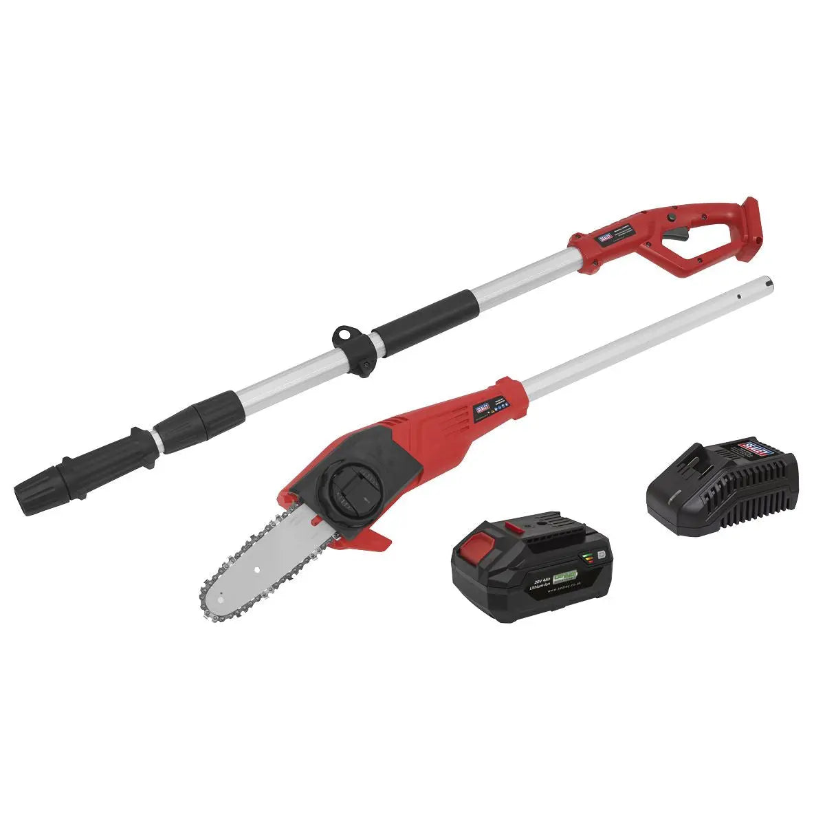 Sealey Telescopic Cordless 20cm Chainsaw Kit 20V 4Ah SV20 Series 