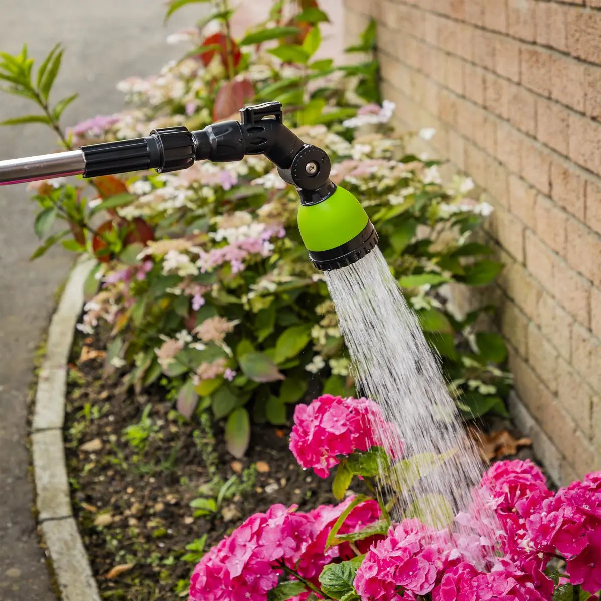 Sealey Telescopic Lance 6-Pattern Spray Head 140cm  White Rose Tools
