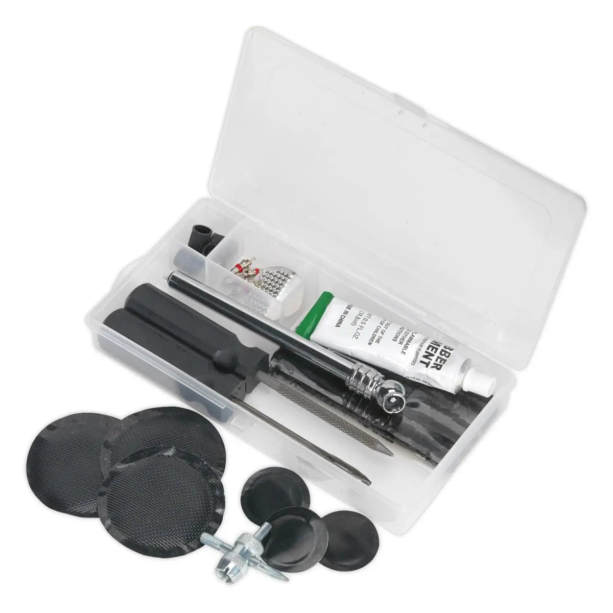 Sealey Temporary Puncture Repair & Service Kit 