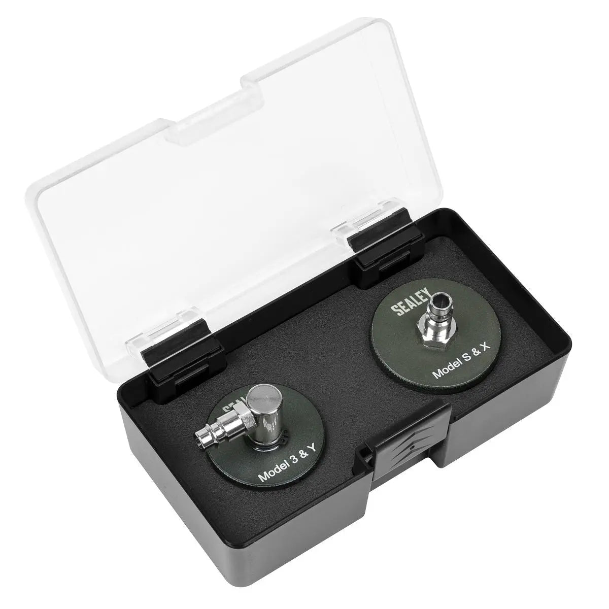 Sealey Tesla - Brake Pressure Bleeder Cap Set 
