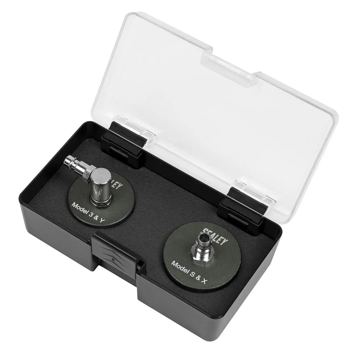 Sealey Tesla - Brake Pressure Bleeder Cap Set 