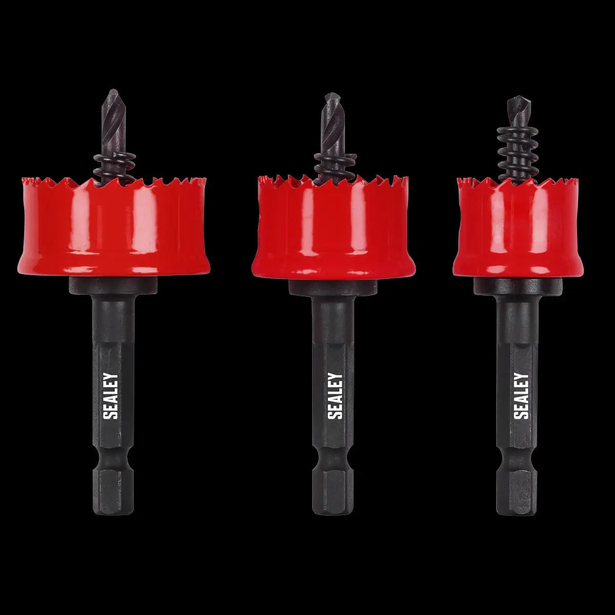 Sealey Thin Wall Hole Saw Set 3pc  White Rose Tools