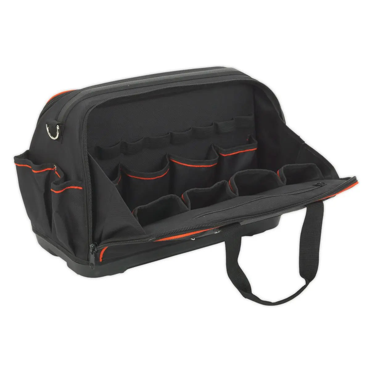 Sealey Tool Storage Bag with 24 Pockets 500mm Heavy Duty Rubber Base 