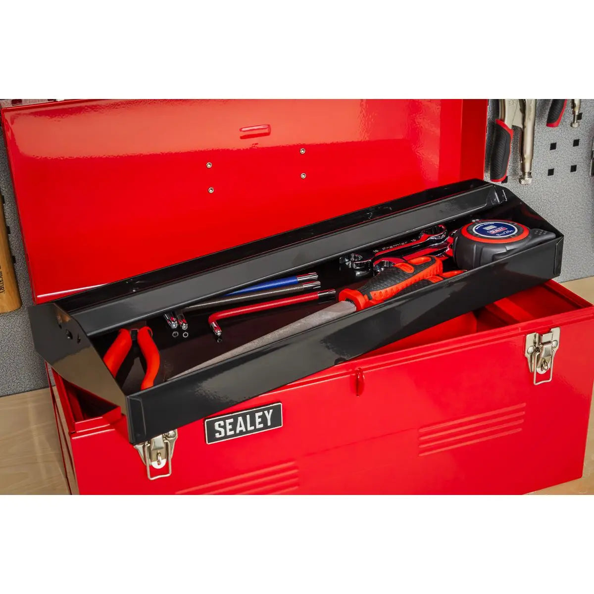 Sealey Toolbox with Tote Tray 510mm 
