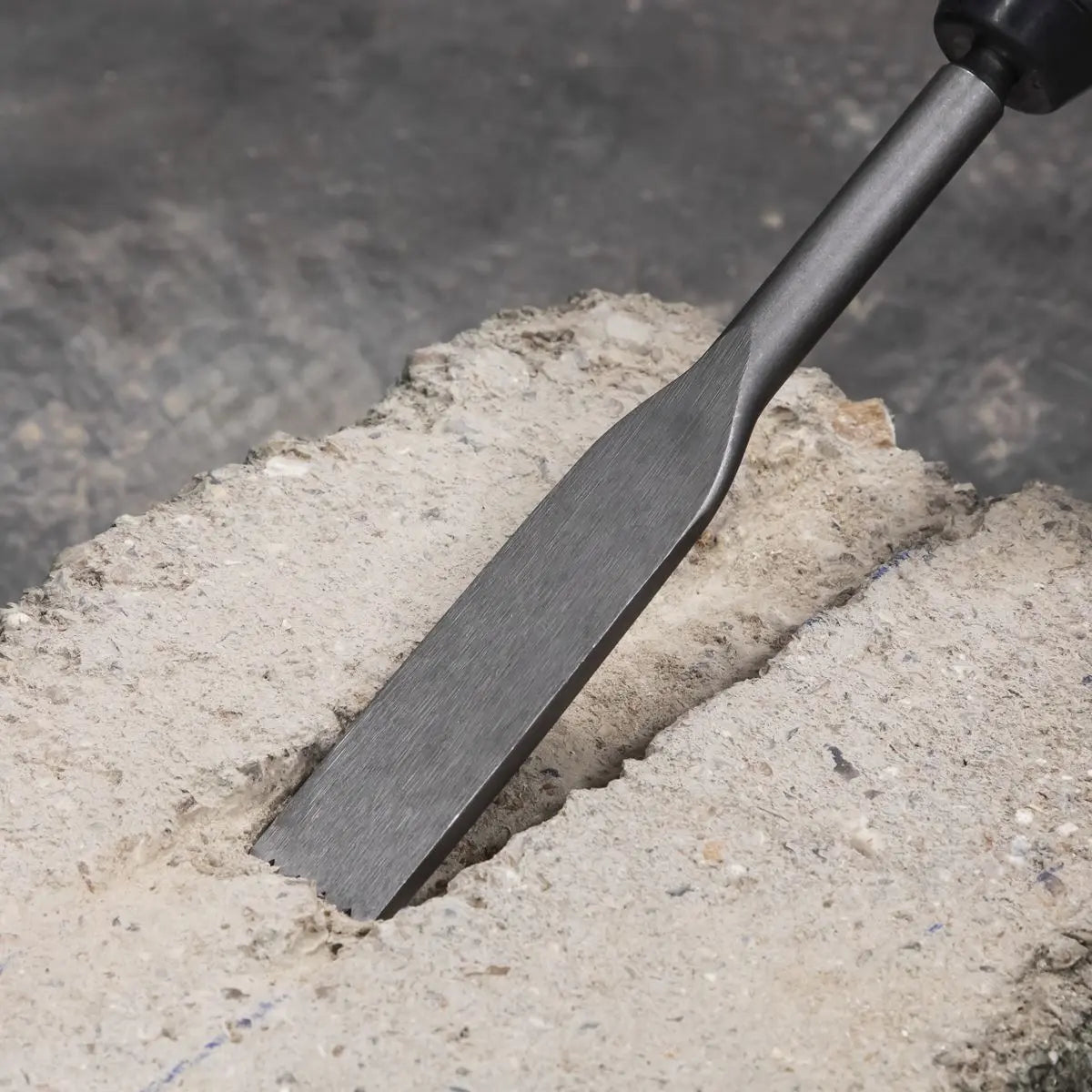 Sealey Toothed Mortar/Comb Chisel 30 x 250mm - SDS Plus 