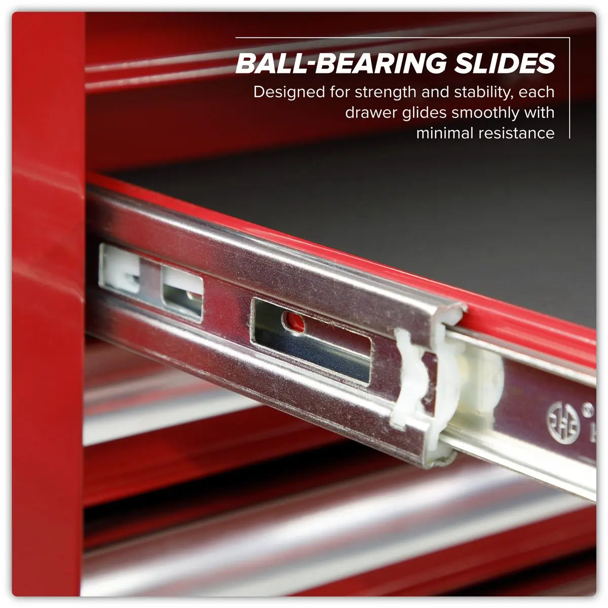 Sealey Topchest & Rollcab Combination 23 Drawer with Ball-Bearing Slides - Red  White Rose Tools