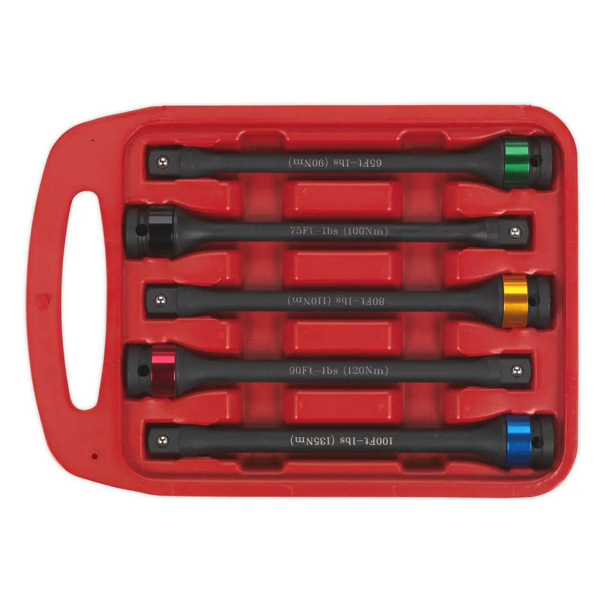 Sealey Torque Stick Set 5pc 1/2"Sq Drive 
