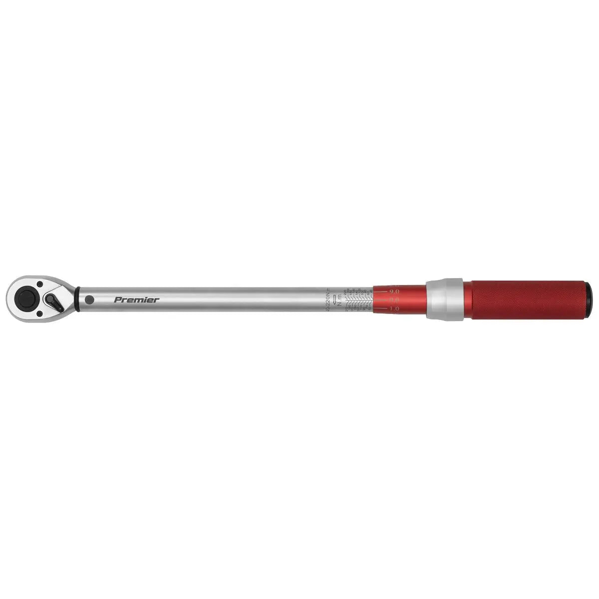 Sealey Torque Wrench Micrometer Style 1/2" Drive 40-220Nm Calibrated in EVA Tray 