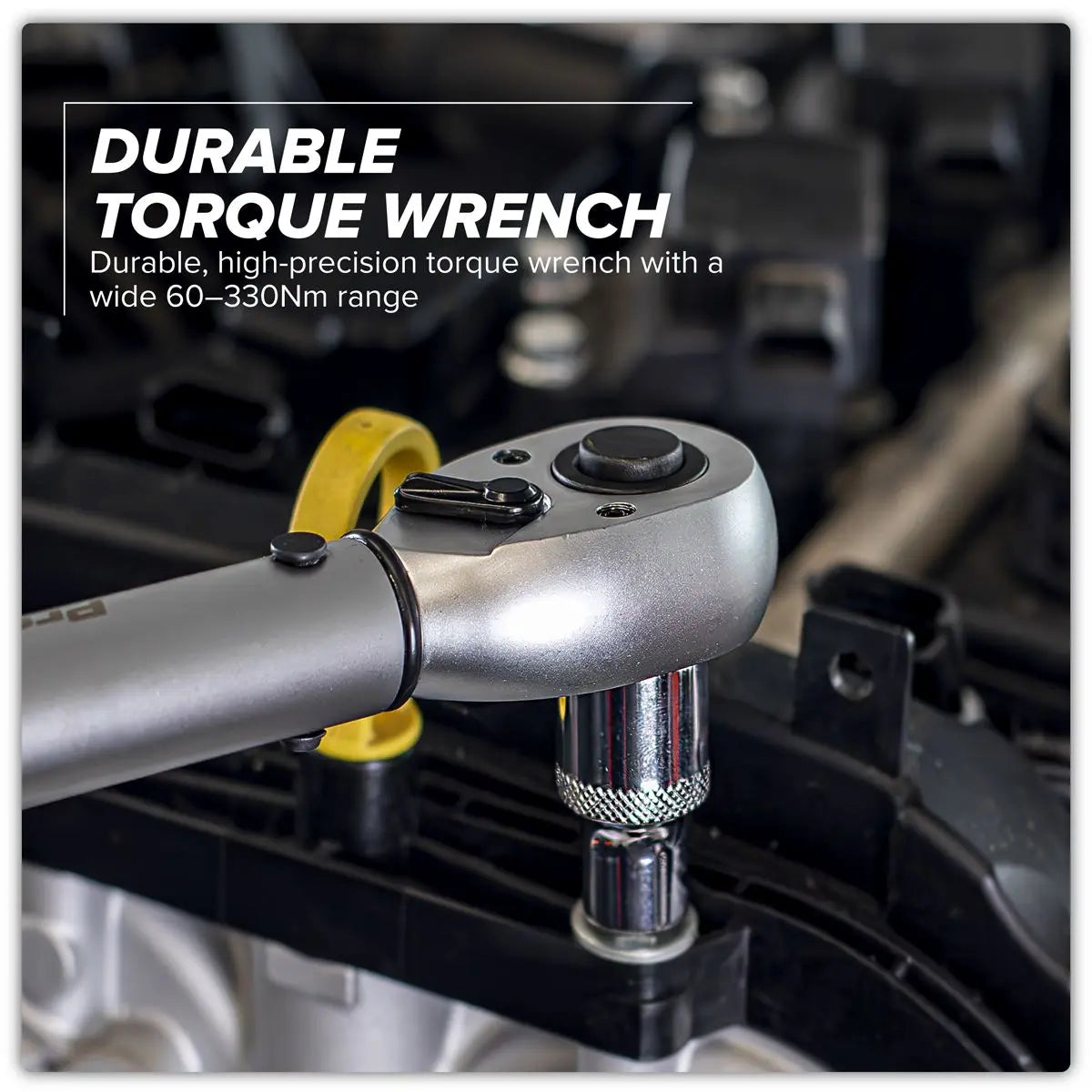 Sealey Torque Wrench Micrometer Style 1/2" Drive 60-330Nm Calibrated in EVA Tray  White Rose Tools