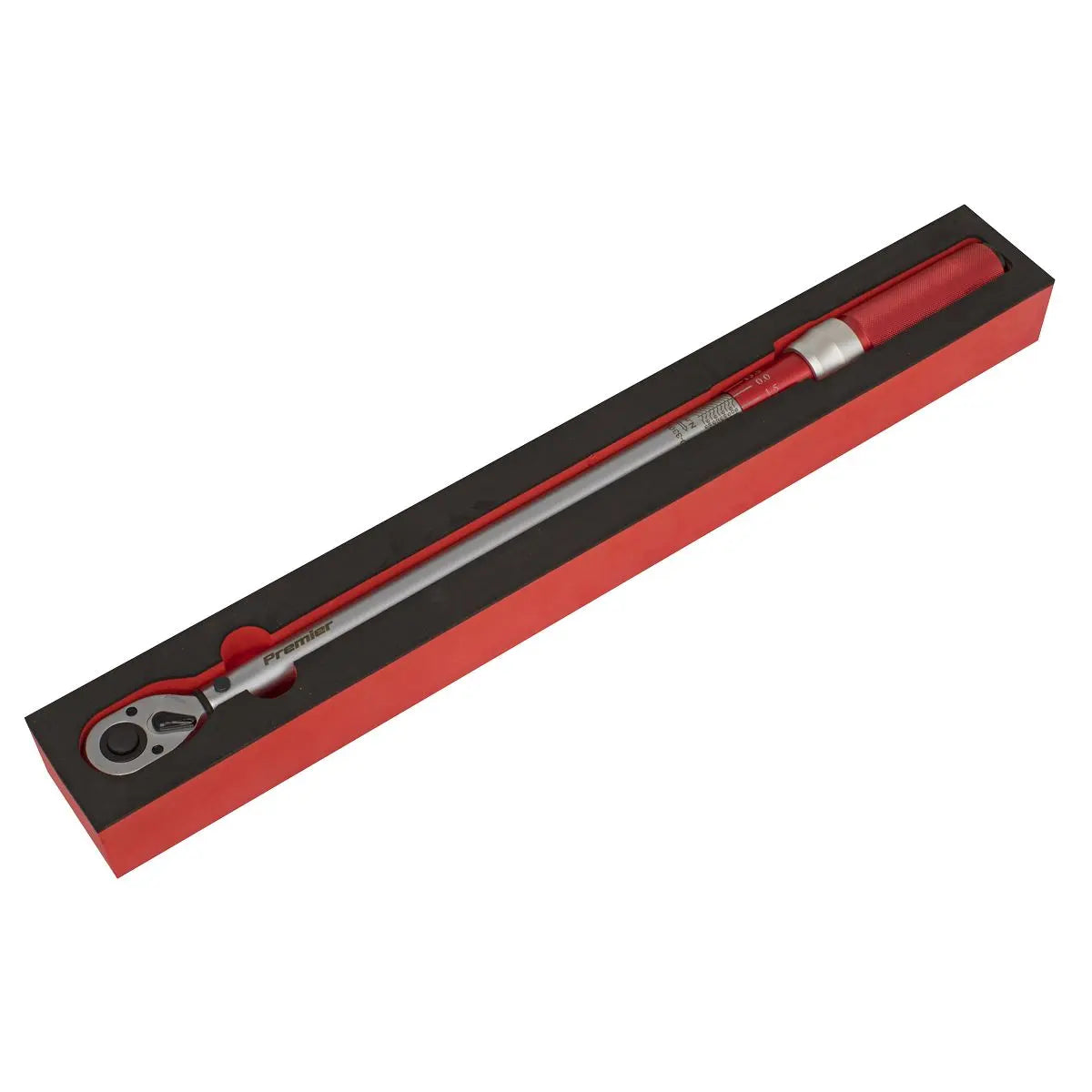 Sealey Torque Wrench Micrometer Style 1/2" Drive 60-330Nm Calibrated in EVA Tray 