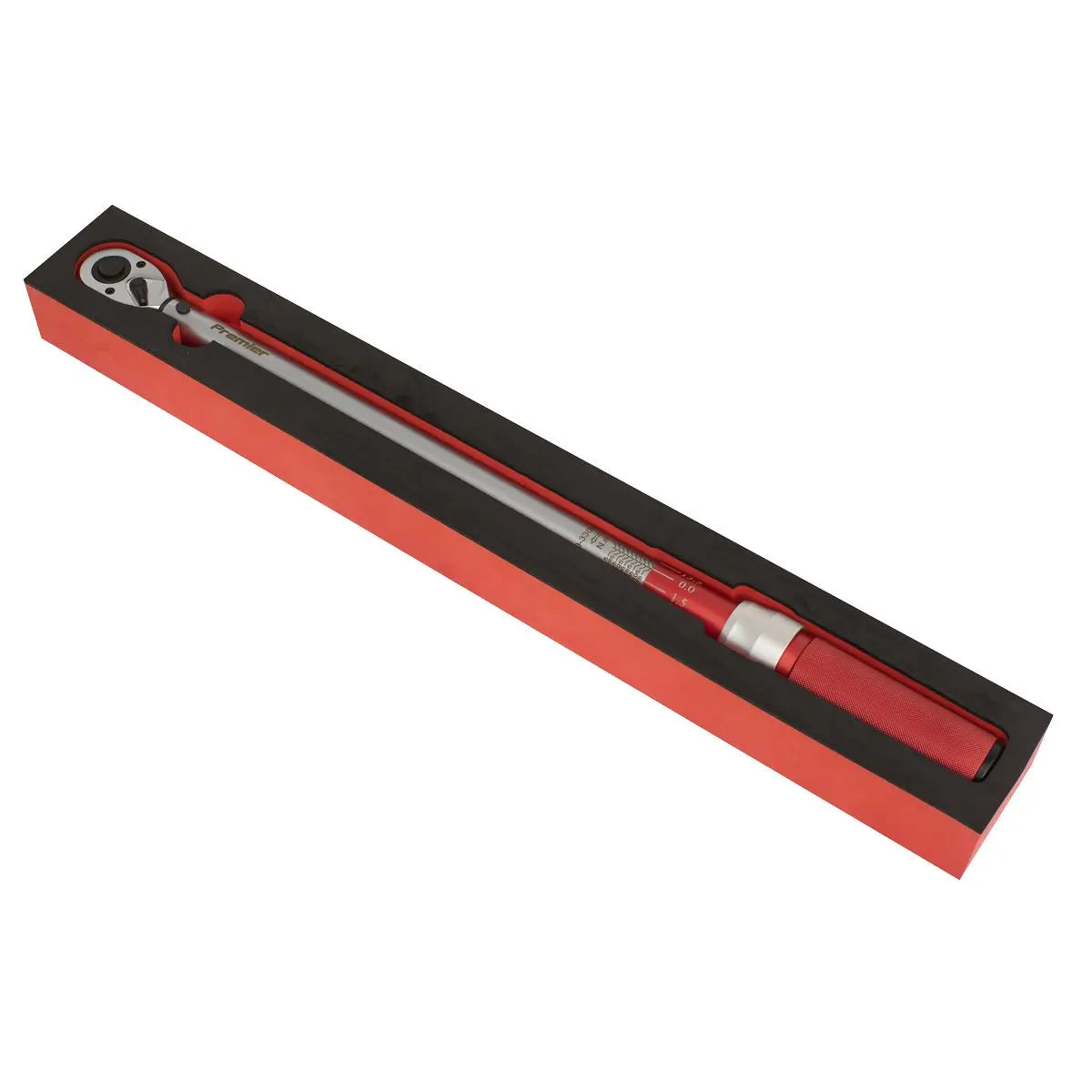 Sealey Torque Wrench Micrometer Style 1/2" Drive 60-330Nm Calibrated in EVA Tray 