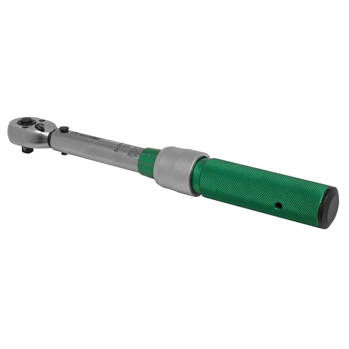 Sealey Torque Wrench Micrometer Style 1/4" Drive 5-25Nm Calibrated in EVA Tray 
