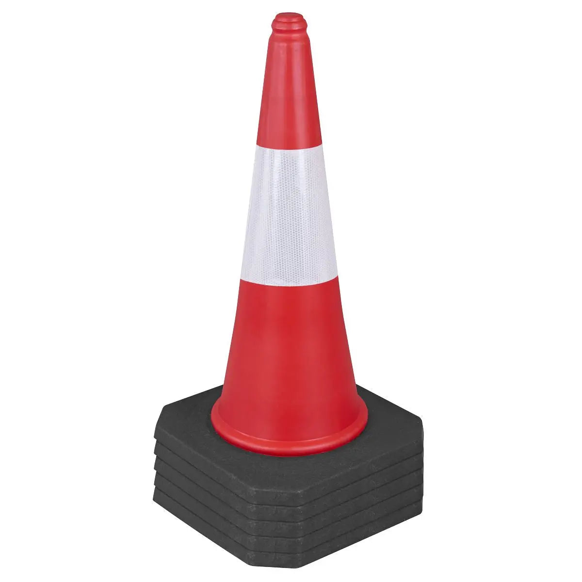 Sealey Traffic Cone 75cm - Pack of 5  White Rose Tools