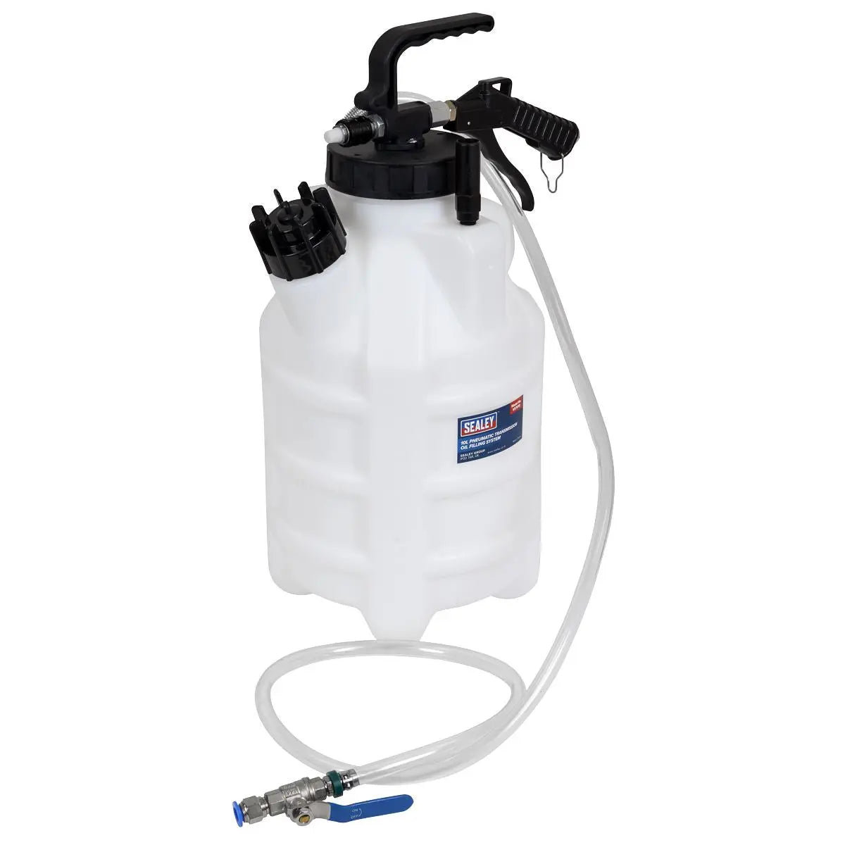 Sealey Transmission Oil Filling System Pneumatic 10L  White Rose Tools