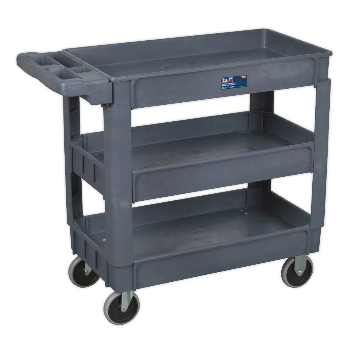 Sealey Trolley 3-Level Composite Heavy-Duty 