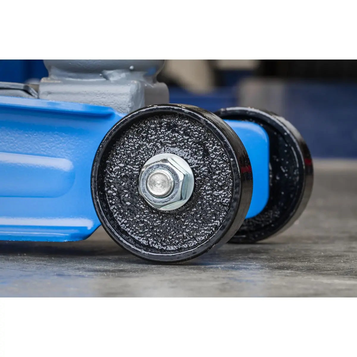 Sealey Trolley Jack 2tonne Low Entry Short Chassis - Blue 