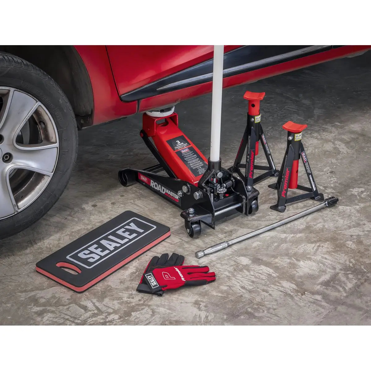 Sealey Trolley Jack Combo 3 Tonne 