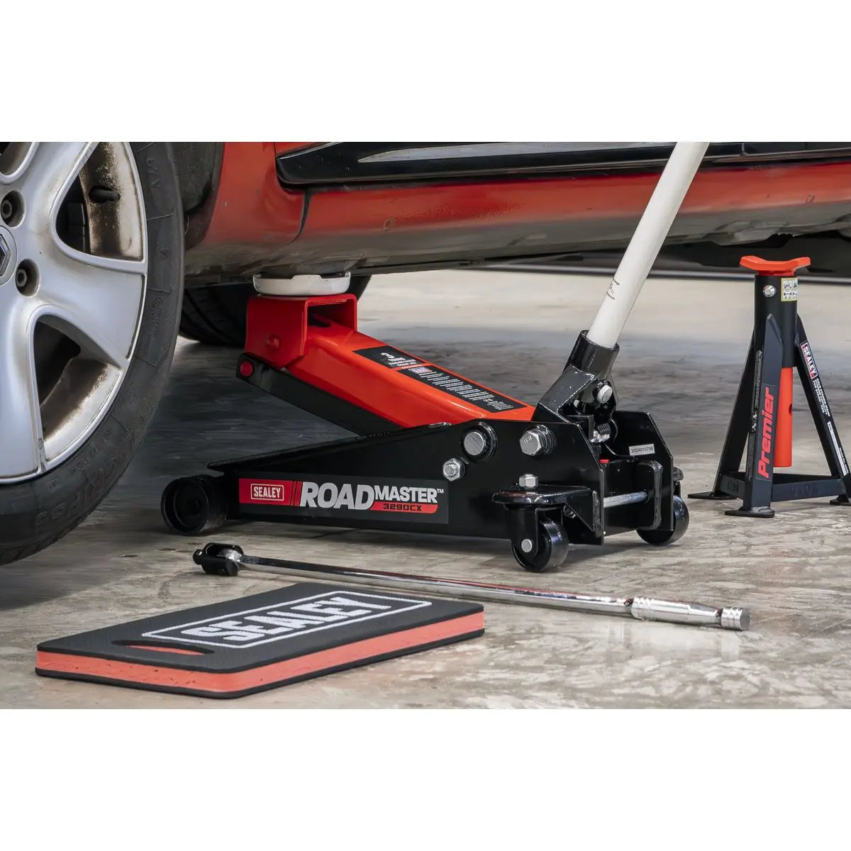 Sealey Trolley Jack Combo 3 Tonne 