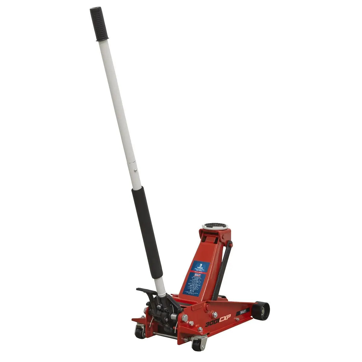Sealey Trolley Jack with Foot Pedal 3 Tonne 