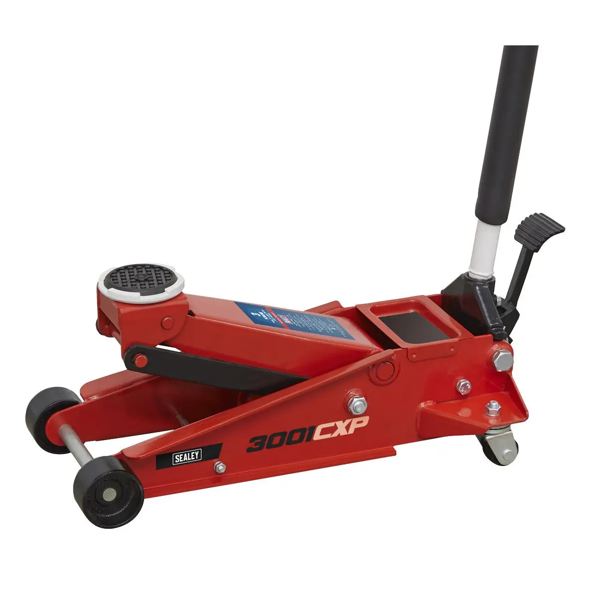Sealey Trolley Jack with Foot Pedal 3 Tonne 
